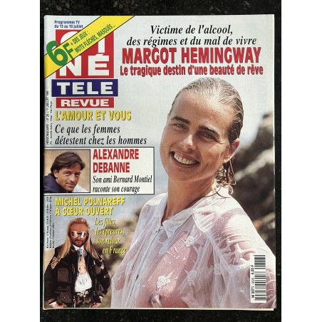 CINE TELE REVUE 1996 07 11 n° 28 Margot Hemingway Michel Polnareff Alexandre Debanne