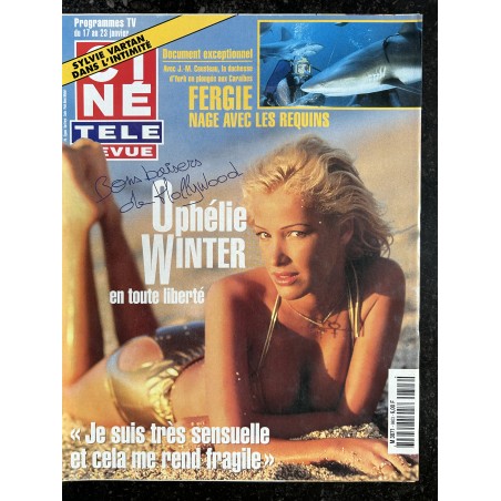 CINE TELE REVUE 1998 01 15 n° 3 Ophélie Winter en toute liberté - Sylvie Vartan