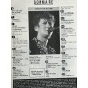 CHANSON MAGAZINE n° 18 JUIN 1985 COVER ALAIN BASHUNG A LA VIE A LA MORT VERONIQUE SANSON CLAUDE NOUGARO