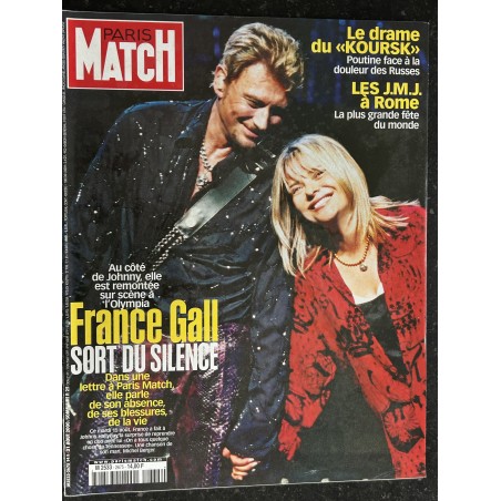 PARIS MATCH N° 2675 aout 2000 France Gall sort du silence - Joe Dassin - Hélène Ségara