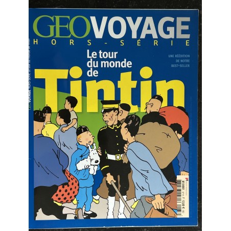 GEO VOYAGE HS 37 2012 COVER Le tour du monde de Tintin