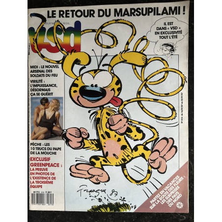 VSD 515 16 juillet 1987 Le Retour du Marsupilami Franquin