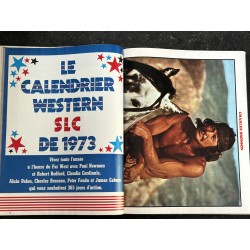 Salut les Copains N° 124 12 1972 + Calendrier Western 1973 Alain Delon Charles Bronson Adamo