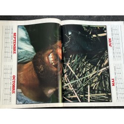 Salut les Copains N° 124 12 1972 + Calendrier Western 1973 Alain Delon Charles Bronson Adamo