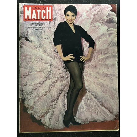 PARIS MATCH N° 666 13 janvier 1992 Le Triomphe de Zizi Jeanmaire