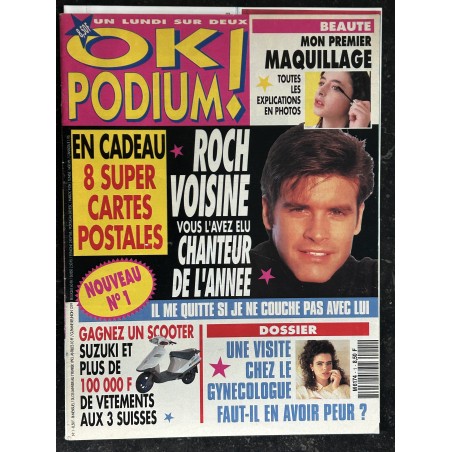OK PODIUM !   1 - 1993 01 Roch Voisine - Elsa - Mallaury Nataf + CP
