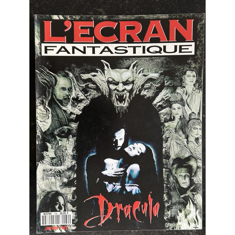 L'écran fantastique n° 130 janvier 1993 SPECIAL DRACULA Coppola - La mort vous va si bien - Hellraiser III