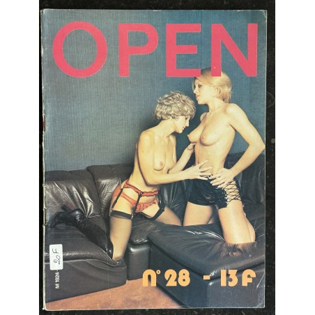OPEN N° 28 Charme erotique - Interview Fernand Legros - La Longchamp - 100 pages