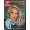 JOURS DE FRANCE 1357 Sylvie Vartan refait sa vie - Karen Cheryl et Claude 4 pages Isabelle Morizet - Sylvia Kristel - Guy Beart