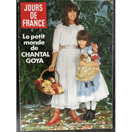 JOURS DE FRANCE 1304 décembre 1979 Chantal Goya Miou-Miou Zizi Jeanmaire Robert Hossein - Le Blanc 1980