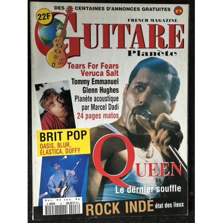 GUITARE Planète 1995 Queen Tears For Fears Veruca Salt Brit Pop Oasis Blur Nirvana