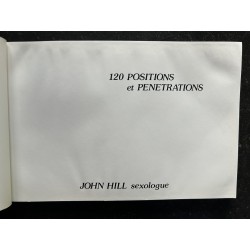 120 positions et pénétrations﻿ - 1982 - John HILL - Photos couleur - 128 pages 100% HARD