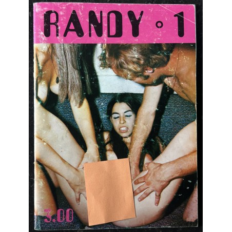 RANDY N° 1 - revue erotique neerlandaise - Petit format - 36 pages