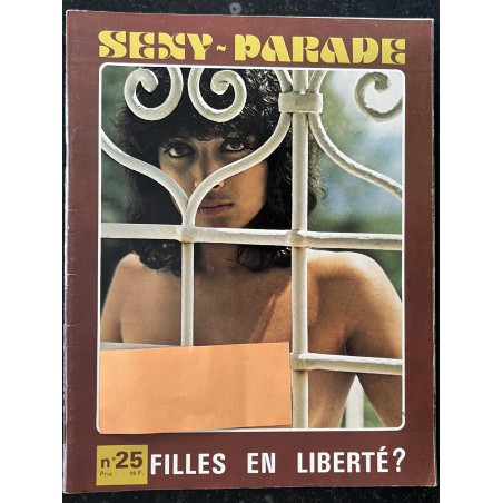 SEXY-PARADE 25 - 1980 - Filles en liberté ? Charme Erotisme - 74 pages
