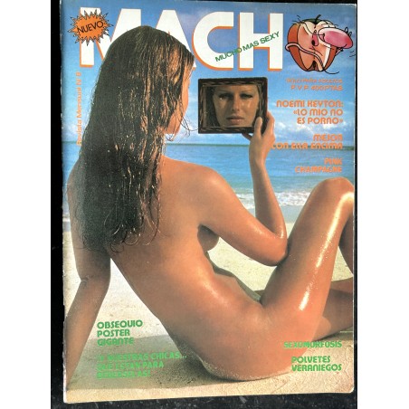 Nuevo MACH N° 8 - 1982 - Noemi Keyton - La desnuda inocencia - Lynda Lay - Lola-Loca - 108 pages