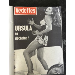 Vedettes Incognito Album N° 10 - n° 25 à 28 - URSULA ANDRESS - James Bond - ELKE SOMMER - Belmondo - Marie France PISIER