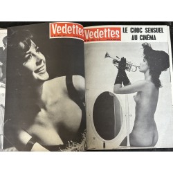 Vedettes Incognito Album N° 10 - n° 25 à 28 - URSULA ANDRESS - James Bond - ELKE SOMMER - Belmondo - Marie France PISIER