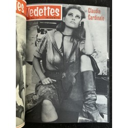 Vedettes Incognito Album N° 7 - n° 21 à 24 - Gina LOLLOBRIGIDA Ursula ANDRESS Claudia CARDINALE Jane FONDA Françoise HARDY