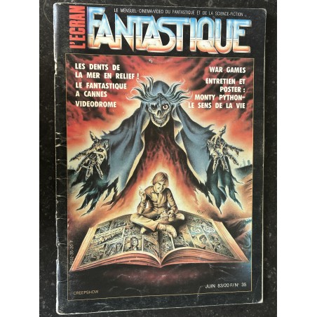 L'écran fantastique n° 35 - 1983 - Les dents de la mer WAR GAMES MONTY PYTHON