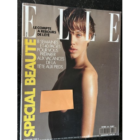 ELLE 2315 21 mai 1990 Spécial Beauté - Lingerie - Jean-Paul Gaultier - Hervé Guibert