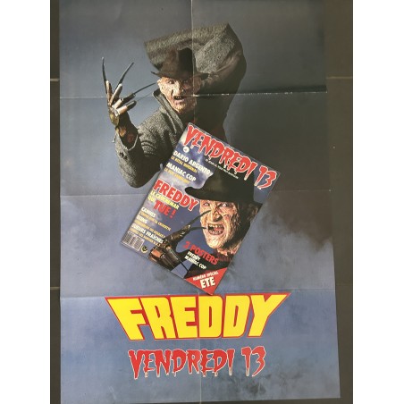 VENDREDI 13 N° 2 FREDDY Dario Argento Maniac Cop STING + 2 Posters