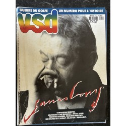 VSD 705 MARS 1991 SERGE GAINSBOURG SPECIAL HOMMAGE - CONFESSION SOUVENIR SES FEMMES