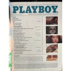 PLAYBOY US 1992 06 BOB COSTAS PATRICK SWAYZE HOW TO TALK TO YOUR LOVER Angela Melini Corinna Harney Ralph Nader