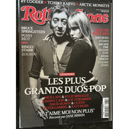 ROLLING STONE 2014 01 COVER SERGE GAINSBOURG JANE BIRKIN SPRINGSTEEN