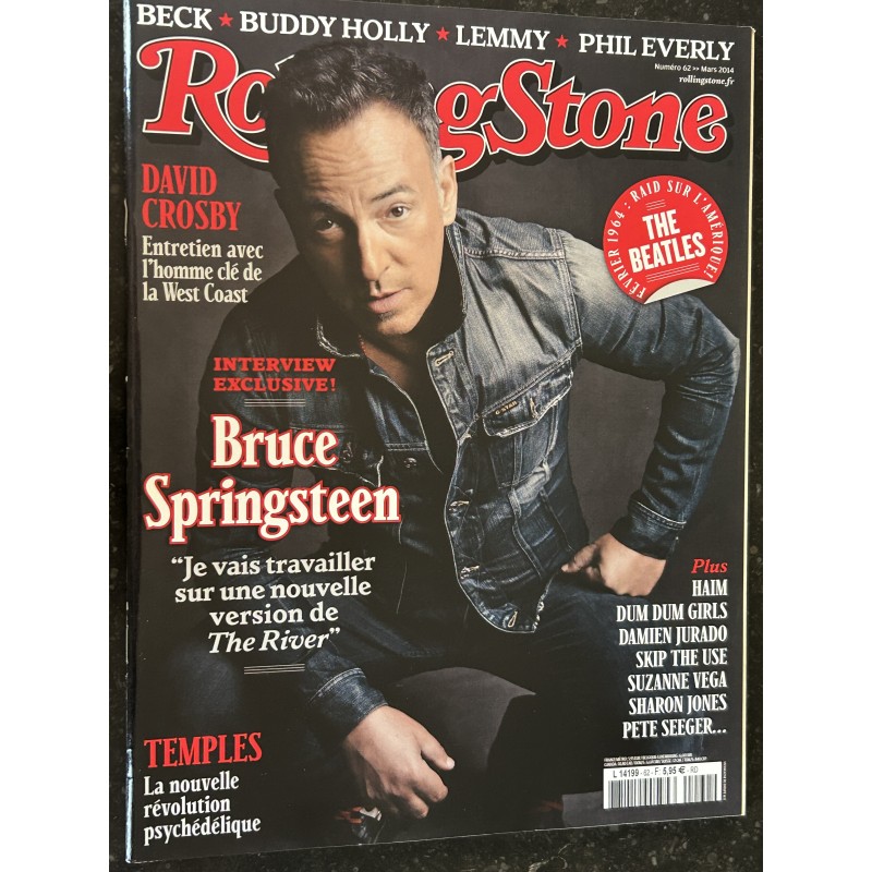 ROLLING STONE 2014 03 COVER BRUCE SPRINGSTEEN DAVID CROSBY THE BEATLES