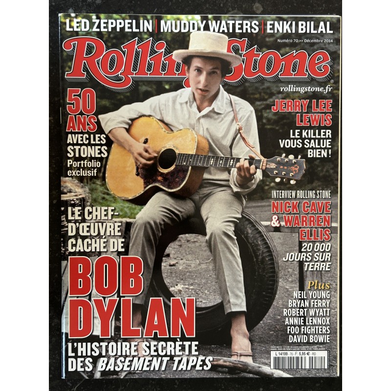 ROLLING STONE 2014 12 COVER BOB DYLAN JERRY LEE LEWIS STONES NICK CAVE WARREN ELLIS