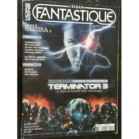 L'écran fantastique Hors-Série 5 2003 Special TERMINATOR 3 Arnold Schwarzenegger James Cameron