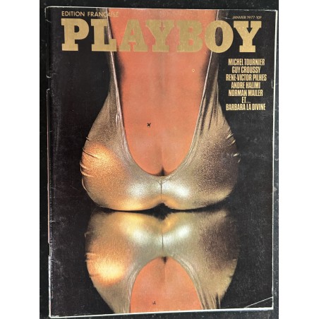 PLAYBOY 038 JANVIER 1977 INTERVIEW CLARA MALRAUX SUSAN LYNN KIGER BARBARA LEIGH MICHEL TOURNIER