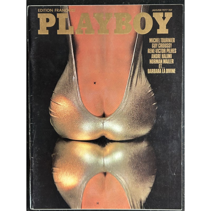 PLAYBOY 038 JANVIER 1977 INTERVIEW CLARA MALRAUX SUSAN LYNN KIGER BARBARA LEIGH MICHEL TOURNIER