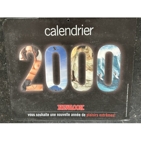 NEWLOOK CALENDRIER 2000 NOUVELLE ANNEE DE PLAISIRS EXTRÊMES PHOTOS NUDES CHARM