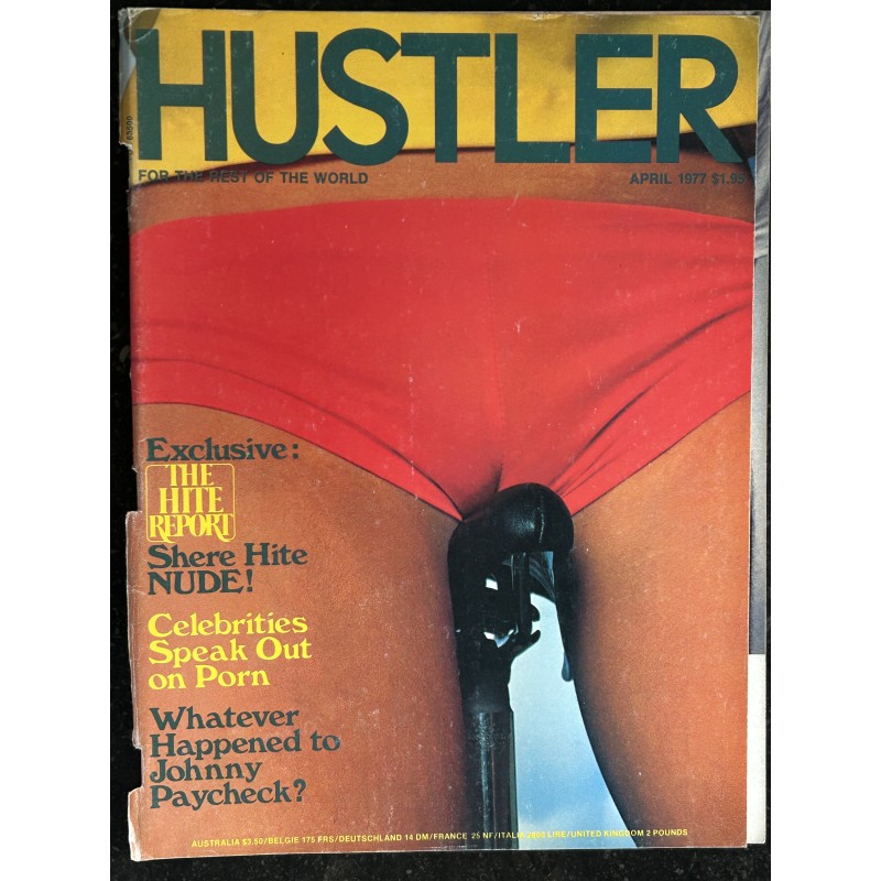 HUSTLER Vol. 03 N° 10 April 1977 The Hite Report - Celebrities Speak out on Porn