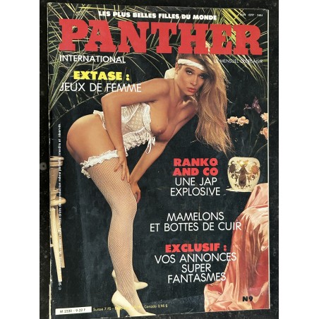 PANTHER International N°  9  EXTASE : jeux de femme  RANKO & CO une jap explosive FULVIA  TERRY  ROSA
