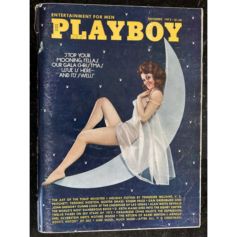 PLAYBOY Us 1973 12 INTERVIEW BOB HOPE VARGAS PIN-UP STARS OF 1973 Christine Madox Bonita Rossi Bob Hope