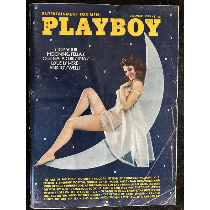 PLAYBOY Us 1973 12 INTERVIEW BOB HOPE VARGAS PIN-UP STARS OF 1973 Christine Madox Bonita Rossi Bob Hope