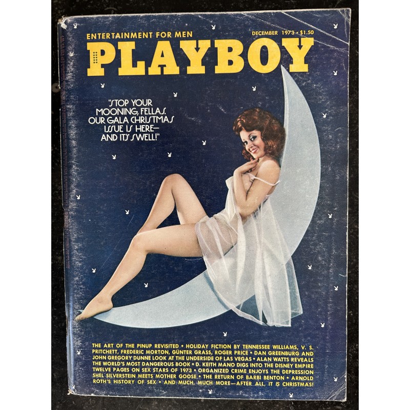 PLAYBOY Us 1973 12 INTERVIEW BOB HOPE VARGAS PIN-UP STARS OF 1973 Christine Madox Bonita Rossi Bob Hope