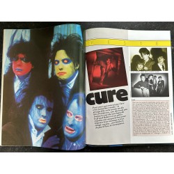 ROCK & FOLK 232 JUILLET 1986 COVER ROBERT SMITH THE CURE + POSTER TELEPHONE MADONNA MICHAEL JACKSON SIMPLE MINDS