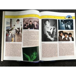 ROCK & FOLK 232 JUILLET 1986 COVER ROBERT SMITH THE CURE + POSTER TELEPHONE MADONNA MICHAEL JACKSON SIMPLE MINDS