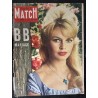PARIS MATCH N°  533 SAMEDI 27 JUIN 1959 COVER BRIGITTE BARDOT MARIAGE 10 PAGES LA CALLAS