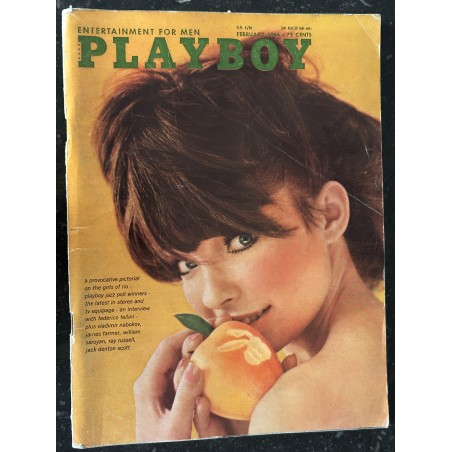 PLAYBOY US 1966 02 INTERVIEW FEDERICO FELLINI PLAYMATE MELINDA WINDSOR RAY RUSSELL JACK DENTON SCOTT