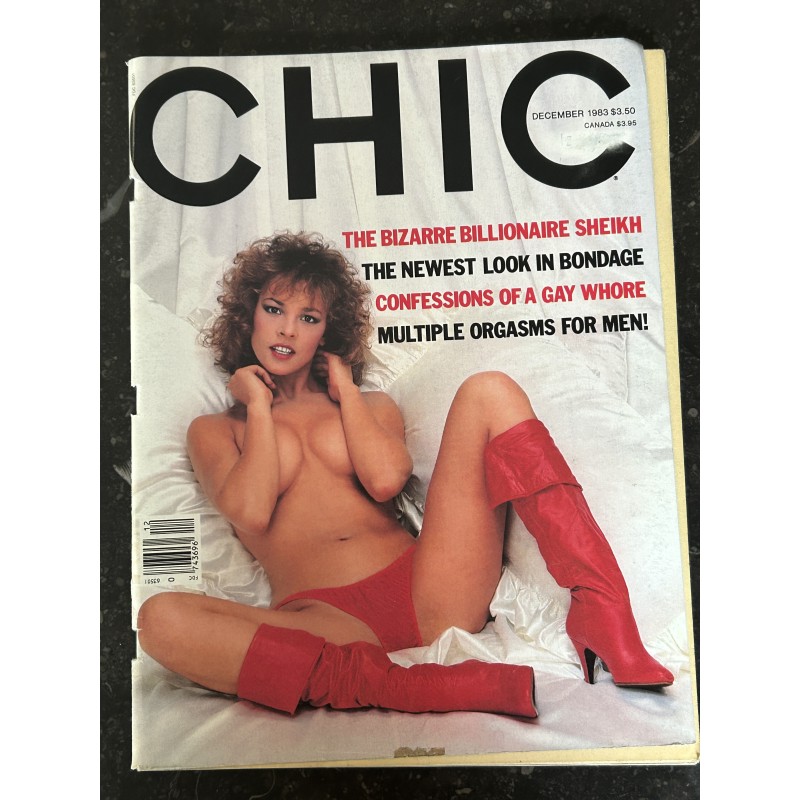 CHIC Vol. 8 Number 2 december 1983 The Newest look in bondage - Multiple orgasms + Poster