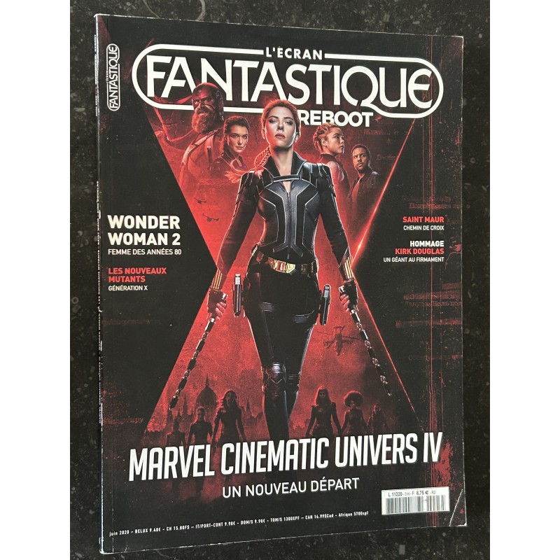 L'écran fantastique Reboot n° 2 2020 Marvel Cinematic Universel IV - Wonder Woman 2 - 130 pages