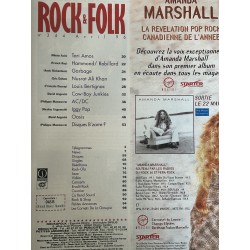 ROCK & FOLK 345 avril 1996 OASIS Iggy Pop AC/DC Tori Amos Garbage Bertignac