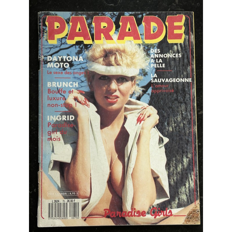 SEXY-PARADE 75 Daytona moto 1987 - Paradise Girls - La Sauvageonne - 64 pages