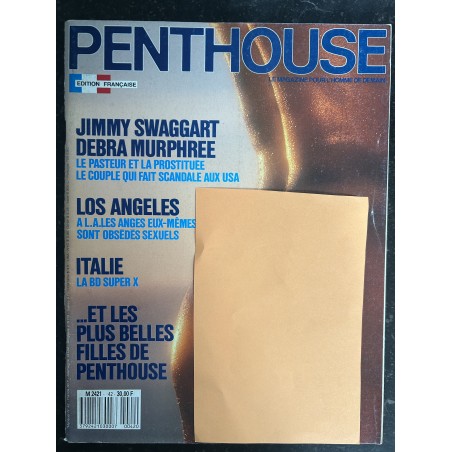 PENTHOUSE 042 1988  JUILLET  JIMMY SWAGGART DEBRA MURPHREE  + BELLES BEAUTES