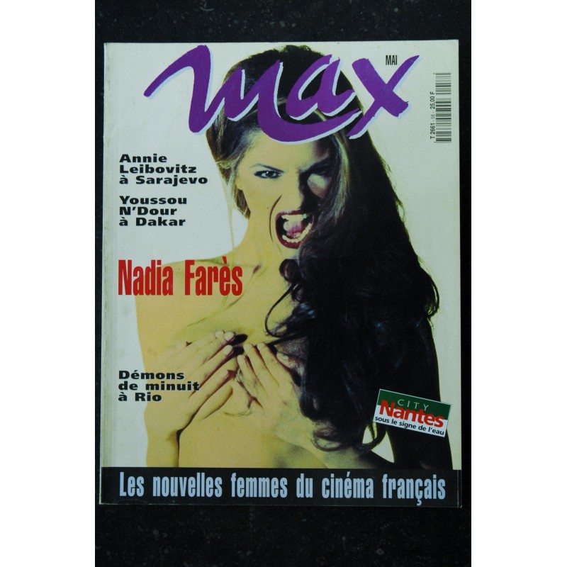 MAX 58 ANNIE LEIBOVITZ NADIA FARES SANDRINE KIBERLAIN GERALDINE PAILHAS F PERNEL