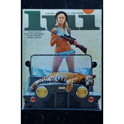 LUI 21 BELMONDO TRENET CHARME RAQUEL WELCH J.P GOUDE NUS PIN-UP STRIP ASLAN 1965